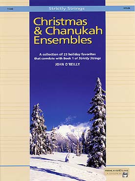 Illustration de Strictly strings Christmas & chanuka ensembles