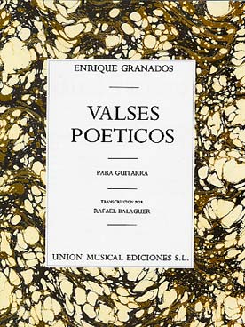 Illustration de Valses poétiques - éd. UME