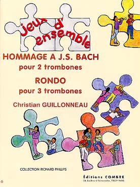 Illustration de Hommage à J. S. Bach pour 2 trombones - Rondo pour 3 trombones