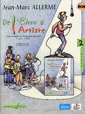 Illustration allerme jm eleve a artiste vol. 2 el+cd