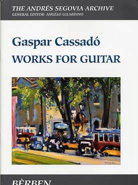 Illustration de Works for guitar (coll. Segovia archive, avec fac-similé)