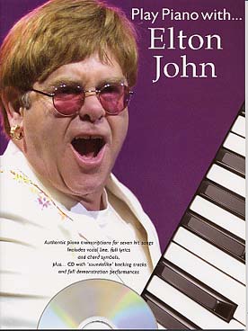 Illustration de PLAY PIANO WITH (P/V/G + CD play-along) - Elton John