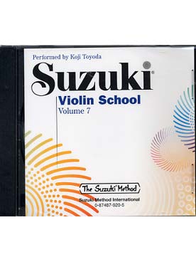 Illustration suzuki violin school  vol. 7 cd