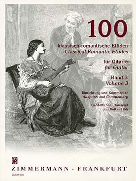 Illustration 100 etudes classiques romantiques v. 3