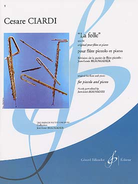 Illustration de La Folle op. 64 (original pour flûte et piano)