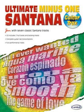 Illustration santana ultimate minus one avec cd (tab)