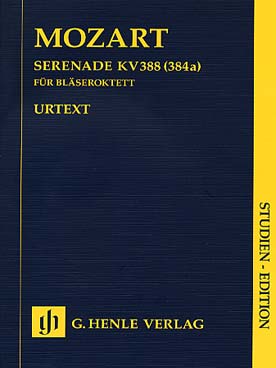 Illustration de Sérénade K 388 (384a) pour octuor à vents