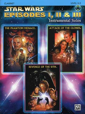 Illustration star wars trilogy (episodes 1, 2 et 3)