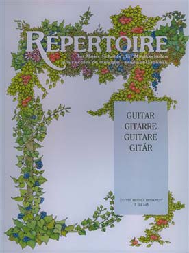 Illustration de REPERTOIRE POUR GUITARE