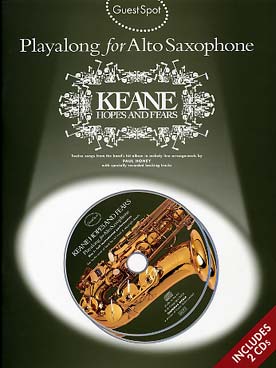 Illustration guest spot keane for saxophone