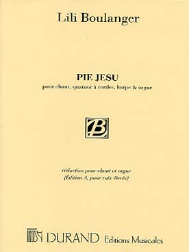 Illustration de Pie Jesu pour soprano et piano