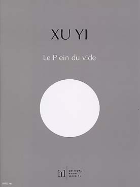 Illustration de Le Plein du vide pour 14 instruments et dispositif électronique, conducteur + CD