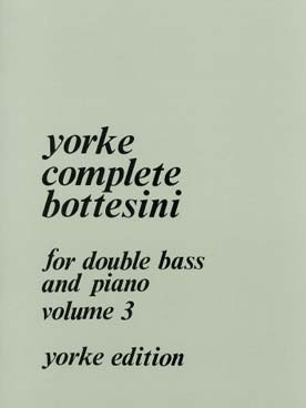 Illustration de Complete Bottesini - Vol. 3