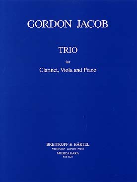 Illustration de Trio pour alto, clarinette et piano