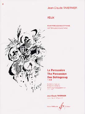 Illustration de Félix pour percussion et piano