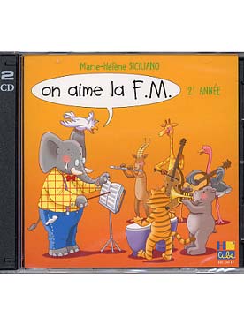 Illustration siciliano  on aime la fm - 2e annee cd