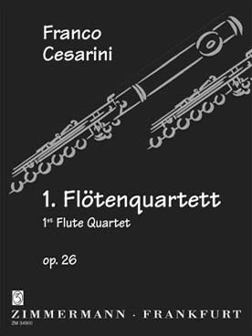 Illustration cesarini quatuor n° 1 op. 26