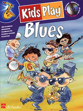 Illustration de KIDS PLAY BLUES : 13 pièces de Jaap Kastelein et Klaas de Jong