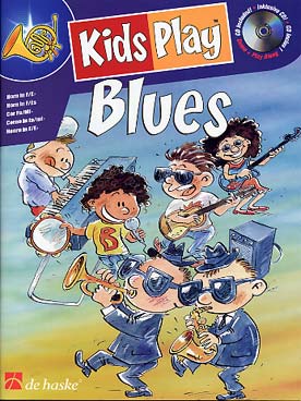 Illustration de KIDS PLAY BLUES : 13 pièces de Jaap Kastelein et Klaas de Jong