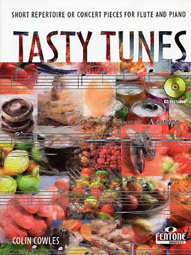 Illustration de Tasty tunes (Mélodies savoureuses) avec CD