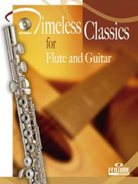 Illustration timeless classics + cd flute/guitare