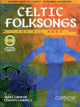 Illustration celtic folksongs all ages avec cd si b