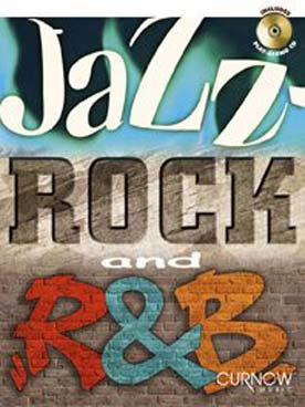 Illustration jazz-rock and r & b avec cd flute