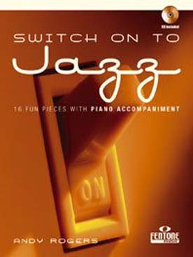 Illustration switch on to jazz avec cd flute