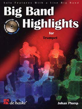 Illustration de BIG BAND HIGHLIGHTS : 8 solos avec accompagnement big band sur CD