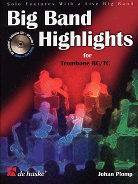 Illustration de BIG BAND HIGHLIGHTS : 8 solos avec accompagnement big band sur CD