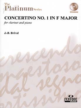 Illustration breval concertino n° 1 en fa maj + cd