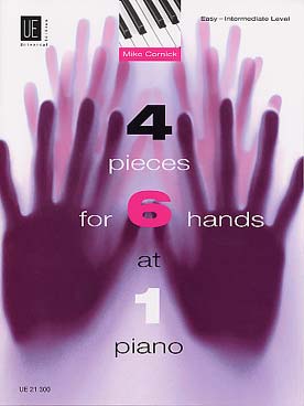 Illustration cornick pieces pour 6 mains et un piano