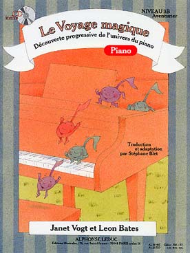 Illustration de Le VOYAGE MAGIQUE, par Janet Vogt et Leon Bates (trad. Stéphane Blet) Niveau 3 B Aventurier - Piano + CD play-along