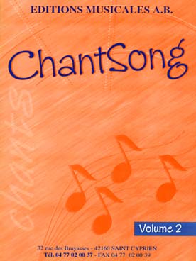 Illustration de CHANTSONG (accompagnement piano MP3) - Vol. 2