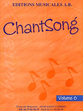 Illustration de CHANTSONG (accompagnement piano MP3) - Vol. 6