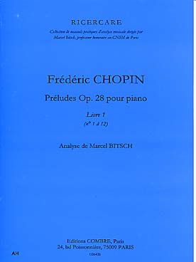 Illustration bitsch analyse chopin preludes vol. 1