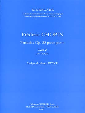 Illustration bitsch analyse chopin preludes vol. 2