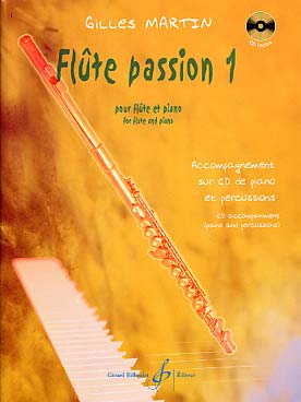 Illustration martin gilles flute passion 1 + cd