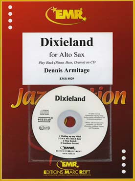 Illustration de Collection "Jazzination" avec piano + CD - Dixieland (saxo alto)