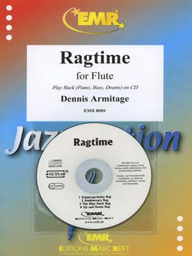 Illustration de Collection "Jazzination" avec piano + CD - Ragtime : 4 pièces