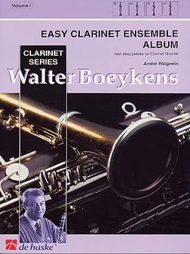 Illustration waignein easy clarinet ensemble album