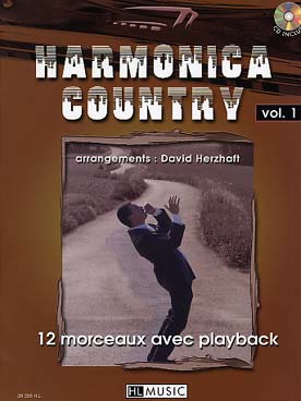 Illustration de Harmonica country avec CD play-along