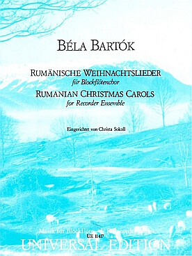 Illustration bartok chants de noel roumains