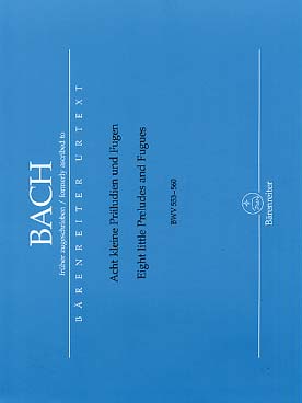 Illustration de 8 Petits préludes et fugues BWV 553-560