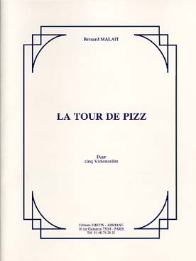 Illustration de La Tour de Pizz pour 5 violoncelles
