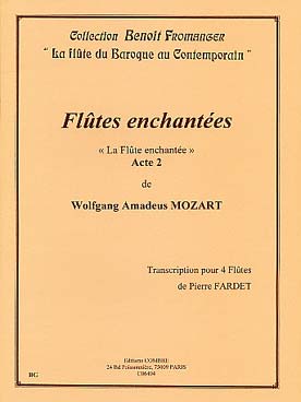 Illustration de La Flûte enchantée (tr. Pierre Fardet pour 4 flûtes) - Acte 2