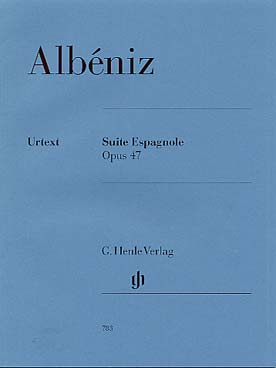 Illustration albeniz suite espagnole, recueil