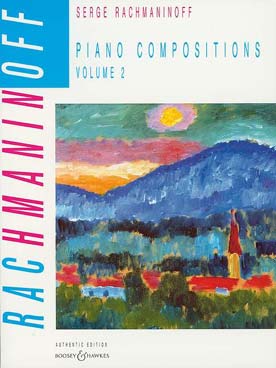 Illustration rachmaninov compositions pour piano vol2