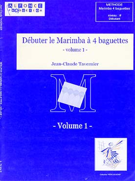 Illustration de Débuter le marimba à 4 baguettes - Vol. 1