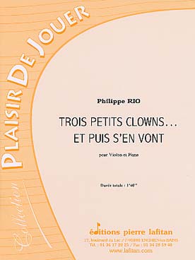 Illustration de 3 Petits clowns et puis s'en vont